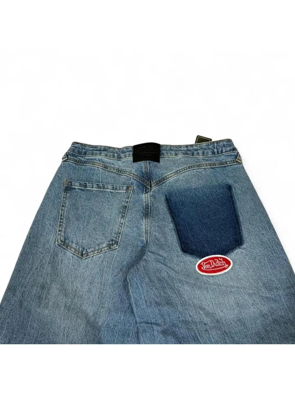 Von Dutch original y2k style baggy jeans with cool print - Picture 7 of 8